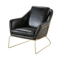 Black Leather Armchair Black Leather Armchair