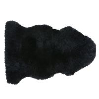 Black Sheepskin Rug 55x90 Black Sheepskin Rug 55x90