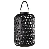 Black woven lantern KUMASI Black woven lantern KUMASI