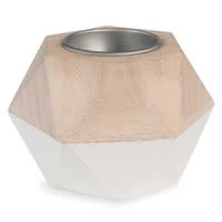 Bougeoir bicolore en bois H 7 cm FIGGATE Bougeoir bicolore en bois H 7 cm FIGGATE