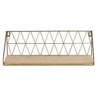 Bronze Metal Shelf Unit Bronze Metal Shelf Unit
