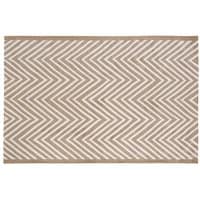 Bruin buitentapijt met grafisch motief 160x230 Bruin buitentapijt met grafisch motief 160x230