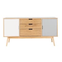 Buffet im Vintage-Stil mit 2 Türen und 3 Schubladen Buffet im Vintage-Stil mit 2 Türen und 3 Schubladen