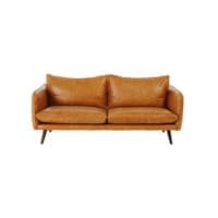 Camel Vintage 2-Seater Leather Sofa Camel Vintage 2-Seater Leather Sofa