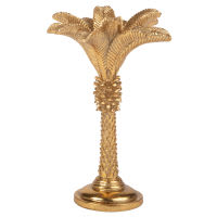 Candeliere palma dorata, 23 cm Candeliere palma dorata, 23 cm