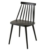 Chaise de jardin noire Chaise de jardin noire