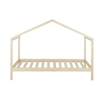 MIMIZAN - Children's cabin bed made from spruce 90x190cm