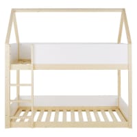 COME - Children's two-tone bunk bed 90x190cm