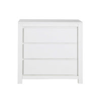 Commode en bois massif blanche L 85 cm Commode en bois massif blanche L 85 cm