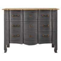 Commode en manguier et acacia gris Commode en manguier et acacia gris