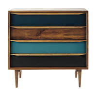 Commode vintage en manguier Commode vintage en manguier