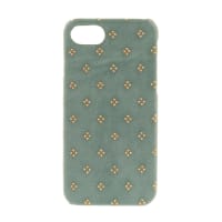 SPIKE - Coque IPhone 6/7/8/SE bleue et dorée