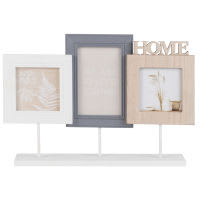 Cornice multipla 3 foto da appoggiare, 40x28 cm Cornice multipla 3 foto da appoggiare, 40x28 cm