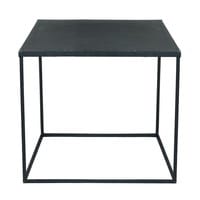 Couchtisch im Industrial-Stil aus Metall, schwarz Couchtisch im Industrial-Stil aus Metall, schwarz