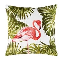 Coussin d'extérieur imprimé flamant rose 50x50 Coussin d'extérieur imprimé flamant rose 50x50