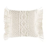 Coussin en coton macramé ivoire 45x45 Coussin en coton macramé ivoire 45x45