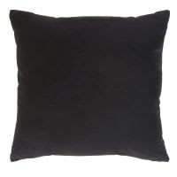 Coussin en velours noir 45x45 Coussin en velours noir 45x45