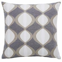 Coussin gris motifs bicolores 45x45cm TWIGGY Coussin gris motifs bicolores 45x45cm TWIGGY