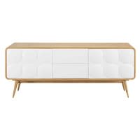 Credenza 2 porte 2 cassetti bianca Credenza 2 porte 2 cassetti bianca