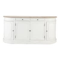 Credenza color avorio in betulla Credenza color avorio in betulla