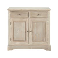 Credenza in legno di paulonia L 90 cm Credenza in legno di paulonia L 90 cm