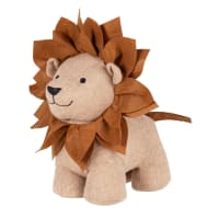 GASPARD - Cuddly lion doorstop filled with sand