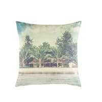 Cuscino con stampa paesaggio tropicale, 45x45 Cuscino con stampa paesaggio tropicale, 45x45