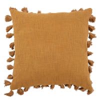 Cuscino in cotone tabacco, 50x50 cm Cuscino in cotone tabacco, 50x50 cm