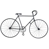 Déco murale vélo en métal noir L.186cm URBAN FIXIE Déco murale vélo en métal noir L.186cm URBAN FIXIE