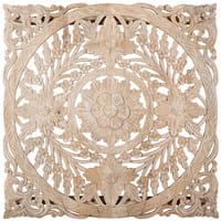 Decoración de pared de mango esculpido L.89 cm VANUATU Decoración de pared de mango esculpido L.89 cm VANUATU