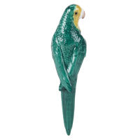 Decorazione da parete pappagallo verde, 9x29 cm Decorazione da parete pappagallo verde, 9x29 cm