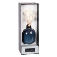 NATURAL STONE - Difusor de cerâmica azul com ornamentos flores 100 ml