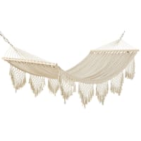 HAPPY ZEN - Ecru hand-woven hammock
