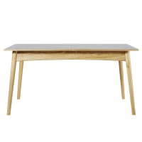 l150 esstisch ausziehbarer anthrazitgrau extendible eettafel boop maisonsdumonde rechthoekig verlanglijst