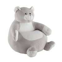 Fauteuil enfant en tissu gris Fauteuil enfant en tissu gris