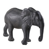 Figur Elefant, matt schwarz H72 Figur Elefant, matt schwarz H72