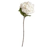 Flor de hortensia artificial color crema Al. 73 cm Flor de hortensia artificial color crema Al. 73 cm