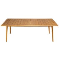 Gartentisch für 8 Personen aus massivem Akazienholz Gartentisch für 8 Personen aus massivem Akazienholz