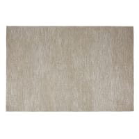 SERENATA - Gewebter Jacquard-Teppich aus Polypropylen, beige und ecru, 160x230cm