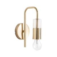 BROOKE - Glass and Gold Metal Wall Light
