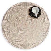 Goudkleurige ajour placemat D41 CÉLESTE Goudkleurige ajour placemat D41 CÉLESTE