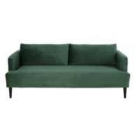 Green 3-Seater Velvet Sofa Green 3-Seater Velvet Sofa