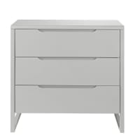 MONTMARTRE - Grey 3-drawer chest of drawers