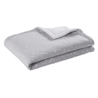 CELESTE - Grey and White Throw 75x100