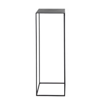 Guéridon indus en métal noir L 30 cm Guéridon indus en métal noir L 30 cm