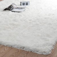 Hochflor Teppich INUIT aus Stoff, 140 x 200 cm, ecru Hochflor Teppich INUIT aus Stoff, 140 x 200 cm, ecru