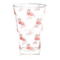 Hoog glas HAPPY FLAMINGO Hoog glas HAPPY FLAMINGO