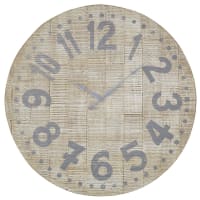 ROTTERDAM - Horloge blanchie et grisée D100