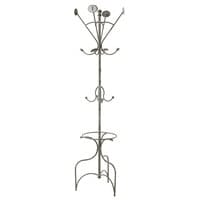 JUSTIN greyed metal coat stand JUSTIN greyed metal coat stand