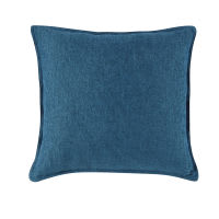 Kissen aus pfauenblauem Samt 45x45 Kissen aus pfauenblauem Samt 45x45